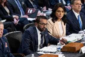 US Senate Select Committee on Intelligence Hearing Examining Worldwide Threats