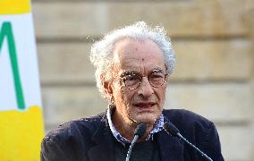 Rally in Support of Franco Algerian Writer Boualem Sansal - Paris