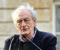 Rally in Support of Franco Algerian Writer Boualem Sansal - Paris