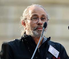 Rally in Support of Franco Algerian Writer Boualem Sansal - Paris