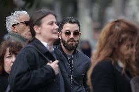 Emilie Dequenne Funeral - Paris