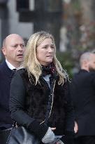 Emilie Dequenne Funeral - Paris