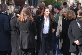 Emilie Dequenne Funeral - Paris