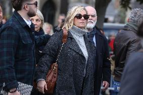 Emilie Dequenne Funeral - Paris