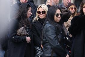 Emilie Dequenne Funeral - Paris