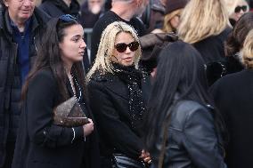 Emilie Dequenne Funeral - Paris