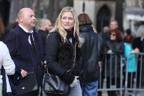 Emilie Dequenne Funeral - Paris