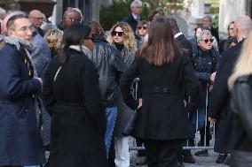 Emilie Dequenne Funeral - Paris