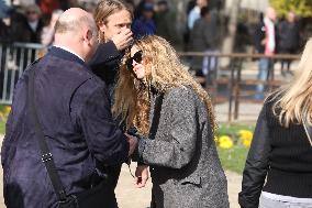 Emilie Dequenne Funeral - Paris