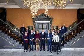 Royals Receive The King's Commissioners - The Hague