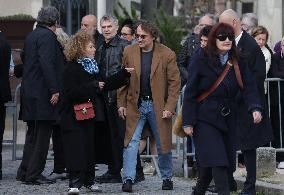 Emilie Dequenne Funeral - Paris