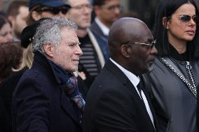 Emilie Dequenne Funeral - Paris