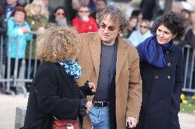 Emilie Dequenne Funeral - Paris