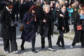 Emilie Dequenne Funeral - Paris