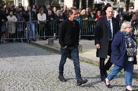 Emilie Dequenne Funeral - Paris