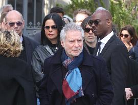 Emilie Dequenne Funeral - Paris