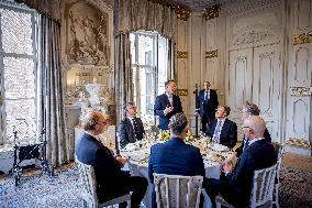 Royals Receive The King's Commissioners - The Hague