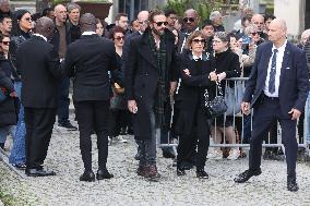 Emilie Dequenne Funeral - Paris