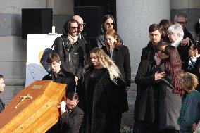 Emilie Dequenne Funeral - Paris