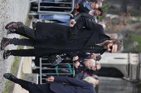 Emilie Dequenne Funeral - Paris