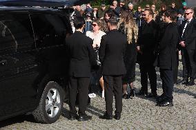 Emilie Dequenne Funeral - Paris