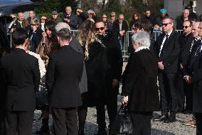 Emilie Dequenne Funeral - Paris