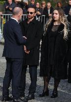 Emilie Dequenne Funeral - Paris