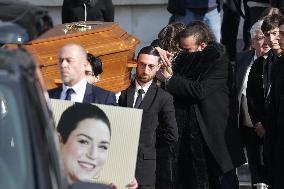Emilie Dequenne Funeral - Paris