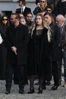 Emilie Dequenne Funeral - Paris