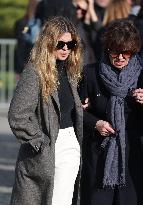 Emilie Dequenne Funeral - Paris