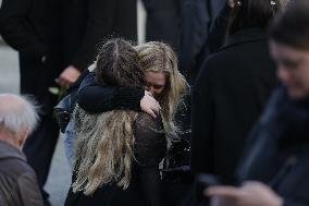 Emilie Dequenne Funeral - Paris
