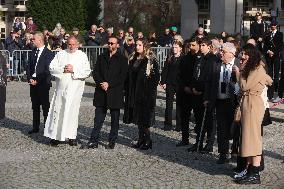 Emilie Dequenne Funeral - Paris