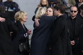 Emilie Dequenne Funeral - Paris