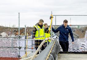 Queen Maxima Pays Working Visit To Uden