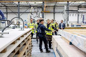 Queen Maxima Pays Working Visit To Uden