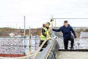 Queen Maxima Pays Working Visit To Uden