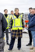 Queen Maxima Pays Working Visit To Uden