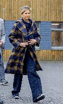 Queen Maxima Pays Working Visit To Uden