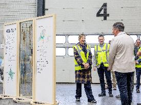 Queen Maxima Pays Working Visit To Uden