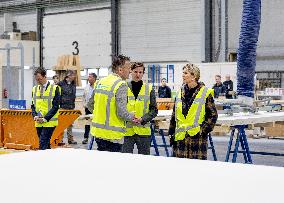 Queen Maxima Pays Working Visit To Uden
