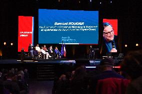 Bruno Retailleau At A Meeting - Paris