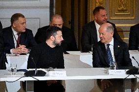 Coalition of The Willing Summit in Support of Ukraine - Paris