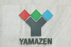 Yamazen signage and logo