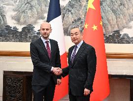 French Foreign Minister Jean-Noel Barrot In China - Beijing