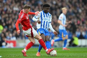 Brighton & Hove Albion v Nottingham Forest - Emirates FA Cup Quarter Final