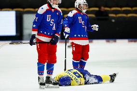 BANDY WORLD CHAMPIONSHIP 2025 SEMIFINAL SWEDEN - USA