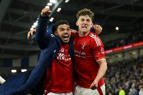 Brighton & Hove Albion v Nottingham Forest - Emirates FA Cup Quarter Final