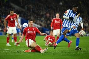 Brighton & Hove Albion v Nottingham Forest - Emirates FA Cup Quarter Final