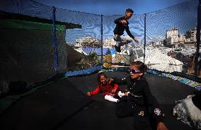 Eid Al-Fitr In Gaza, Palestine