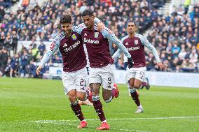 Preston North End v Aston Villa - Emirates FA Cup Quarter Final